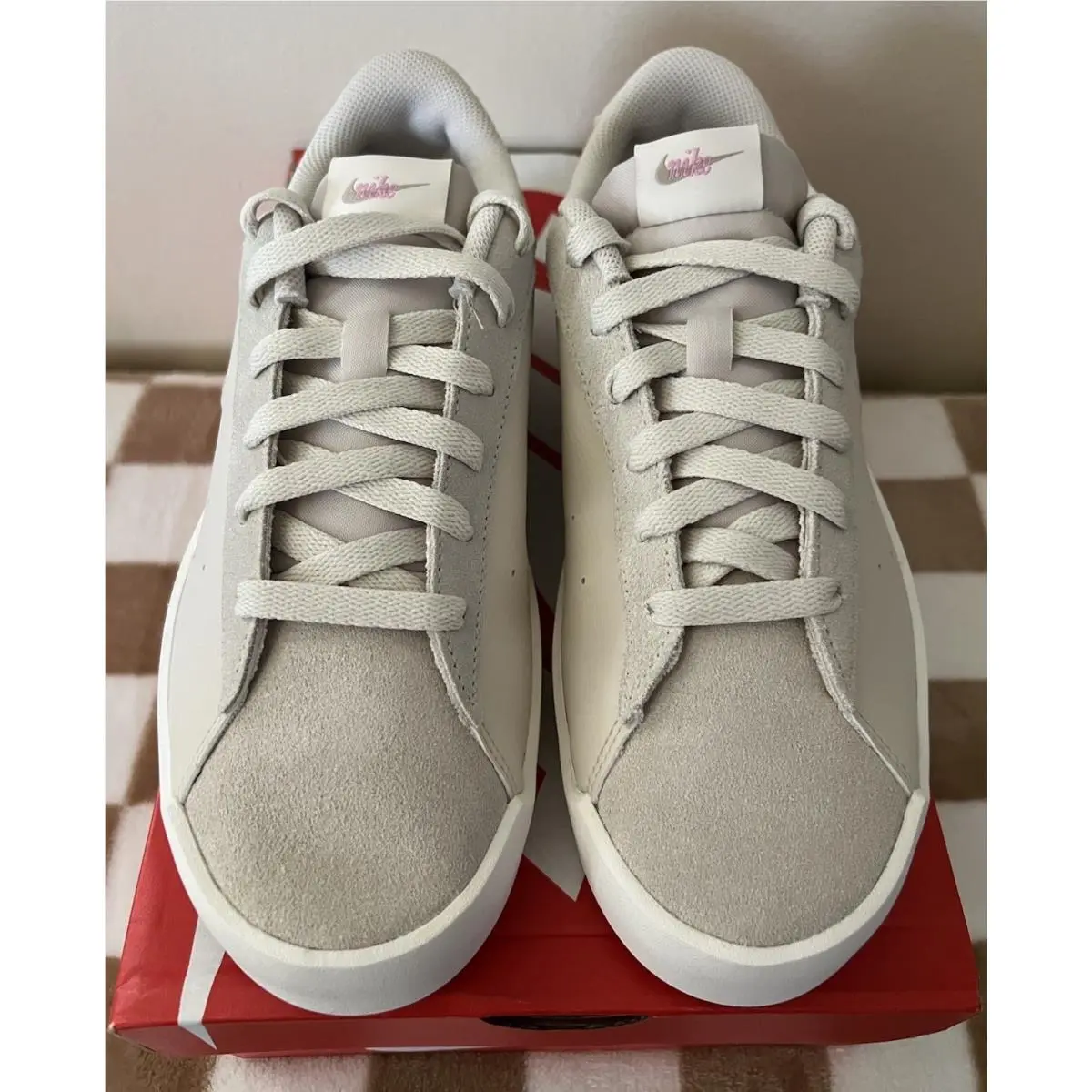 Nike shoes - Nike Court Heritage SE - Court Heritage - IV5529-100 - Light Orewood Brown/Cream 6