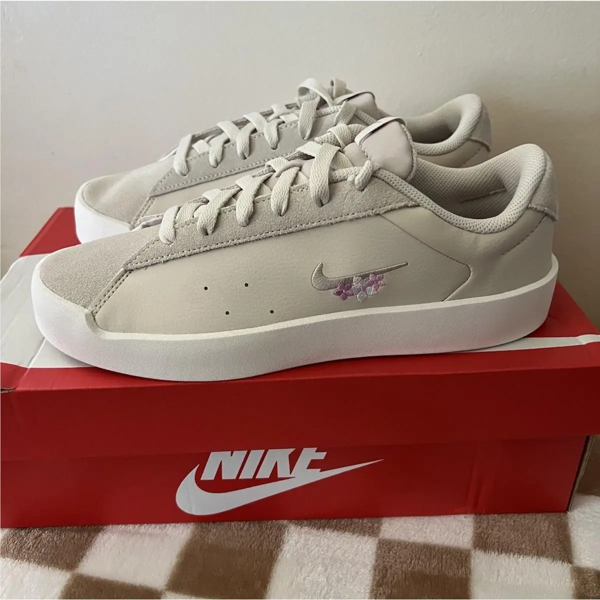 Nike shoes - Nike Court Heritage SE - Court Heritage - IV5529-100 - Light Orewood Brown/Cream 7