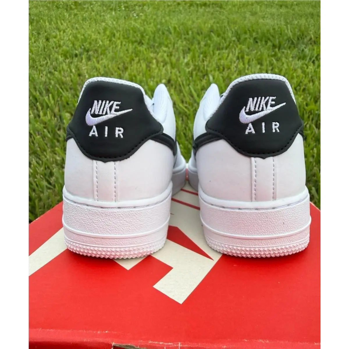 Nike shoes - Nike Air Force 1 - Air Force - WHITE / BLACK 4