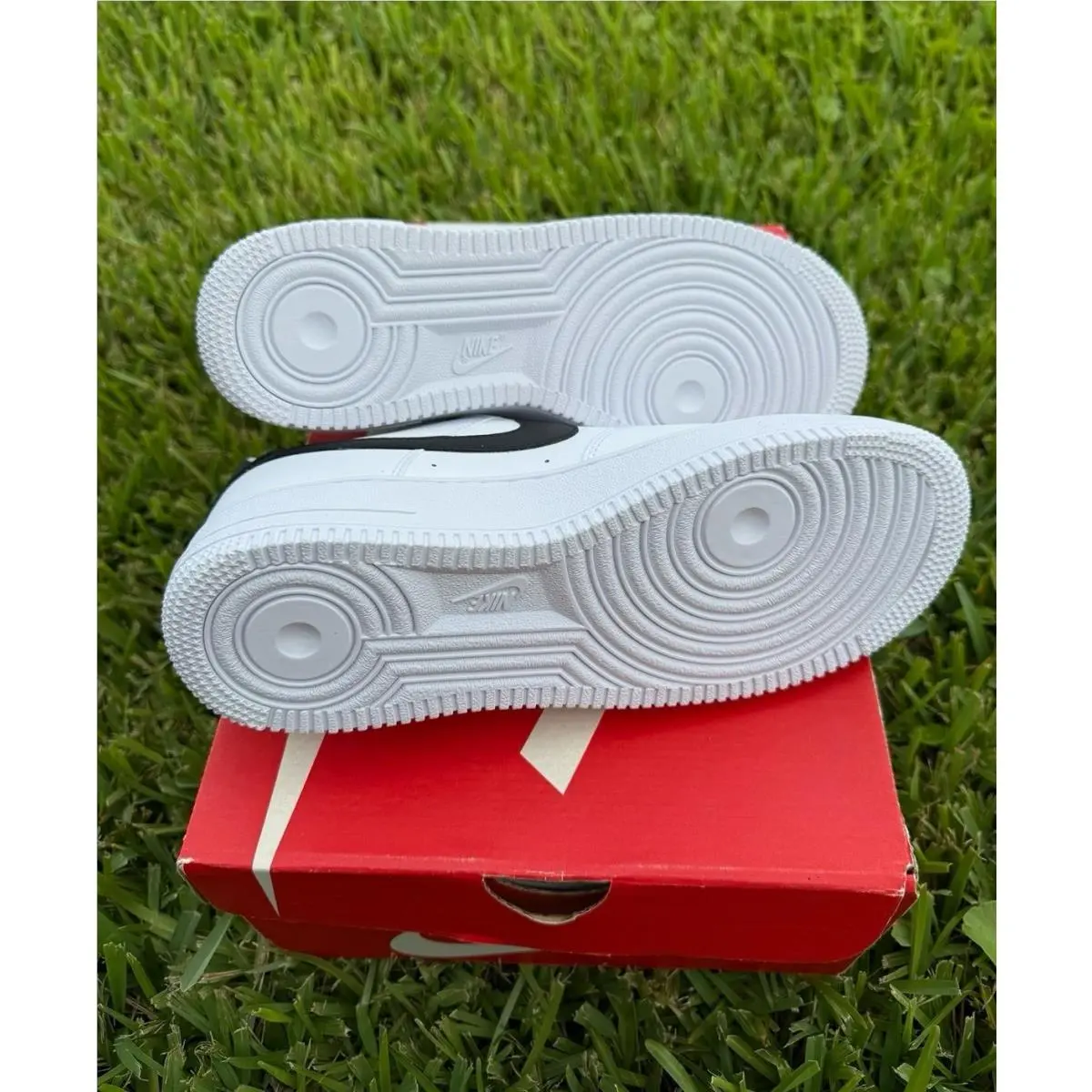 Nike shoes - Nike Air Force 1 - Air Force - WHITE / BLACK 5