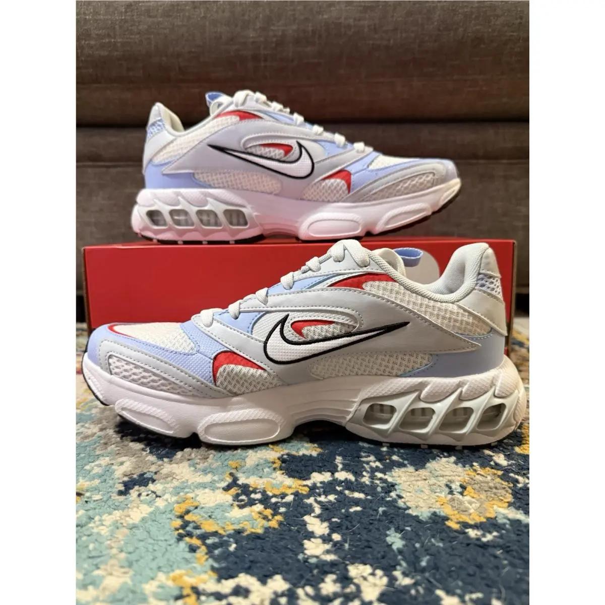Nike shoes - Nike Zoom Air Fire - Zoom Air Fire - DN1392-101 - White, Manufacturer: White/Pure Platinum/Royal Tint/White 0