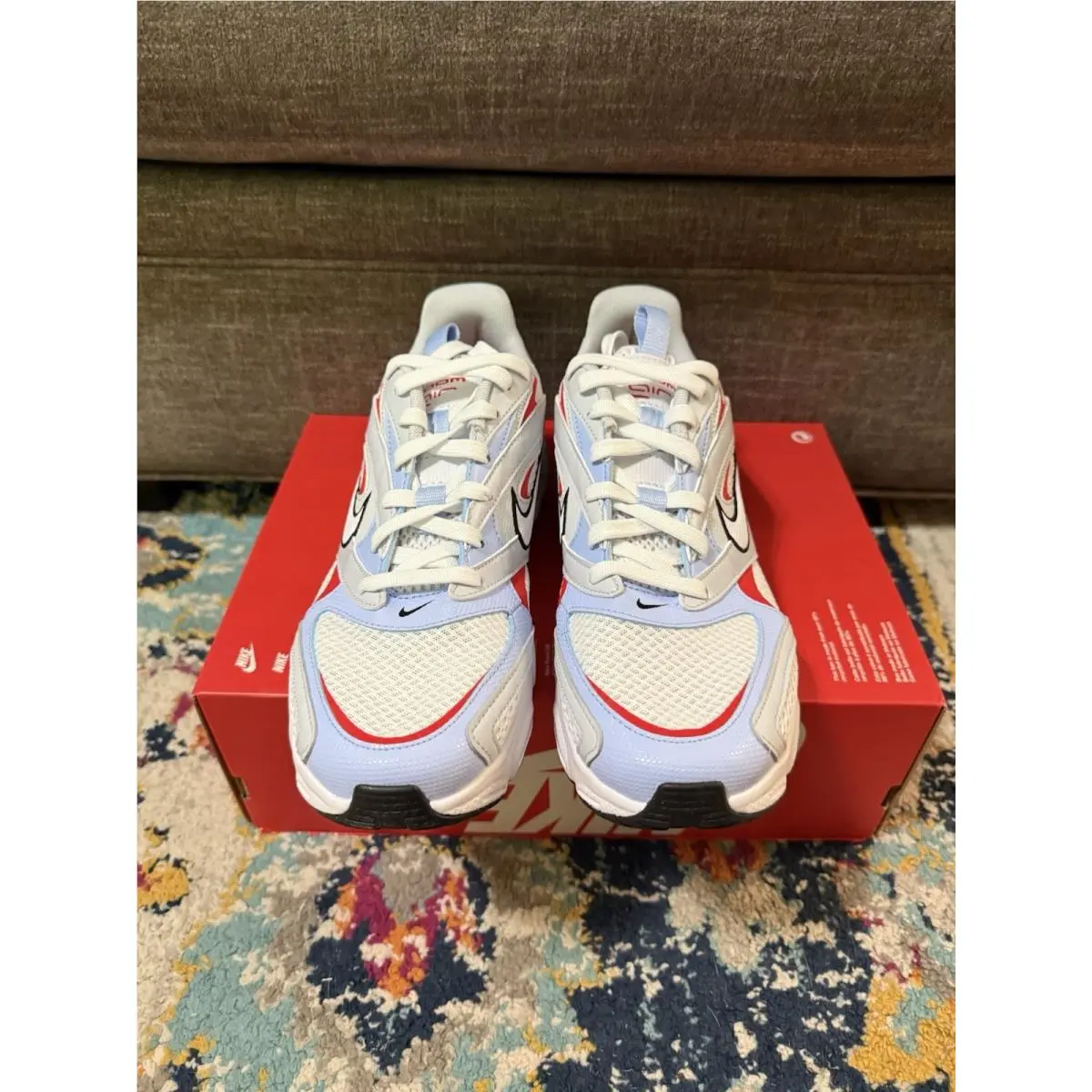 Nike shoes - Nike Zoom Air Fire - Zoom Air Fire - DN1392-101 - White, Manufacturer: White/Pure Platinum/Royal Tint/White 1