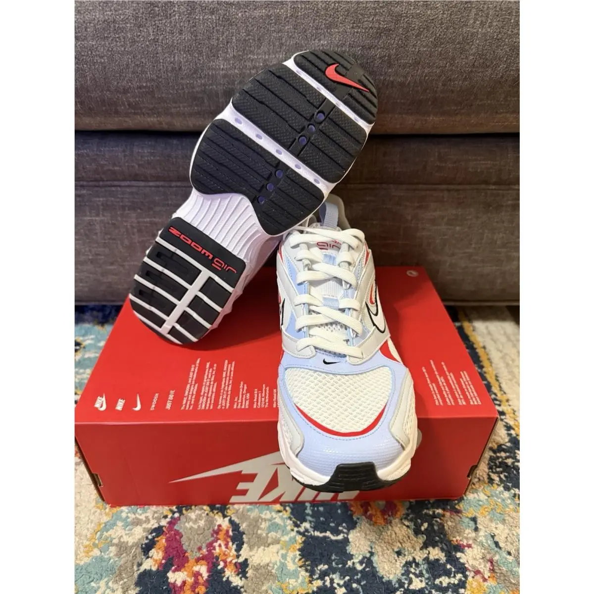 Nike shoes - Nike Zoom Air Fire - Zoom Air Fire - DN1392-101 - White, Manufacturer: White/Pure Platinum/Royal Tint/White 2