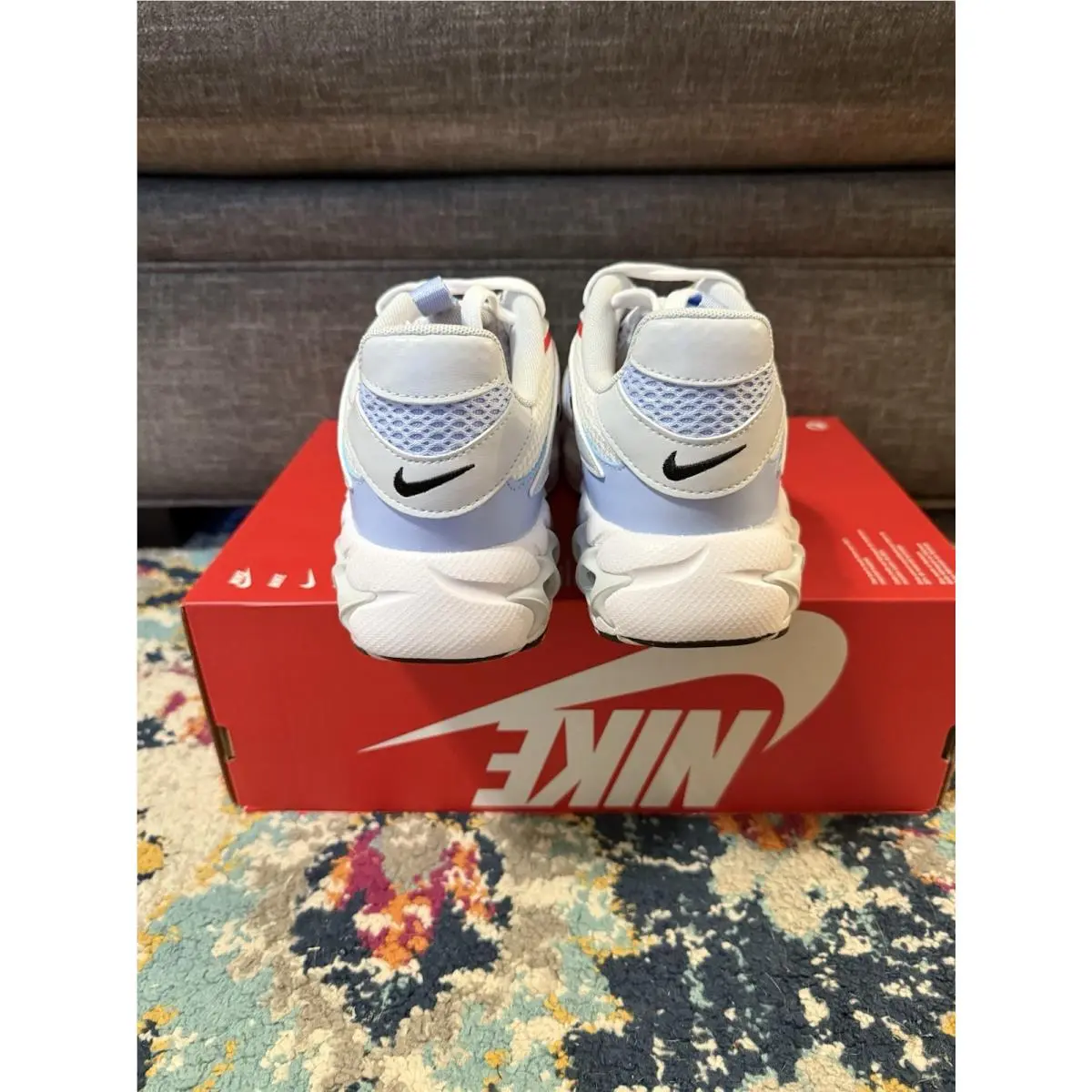 Nike shoes - Nike Zoom Air Fire - Zoom Air Fire - DN1392-101 - White, Manufacturer: White/Pure Platinum/Royal Tint/White 3