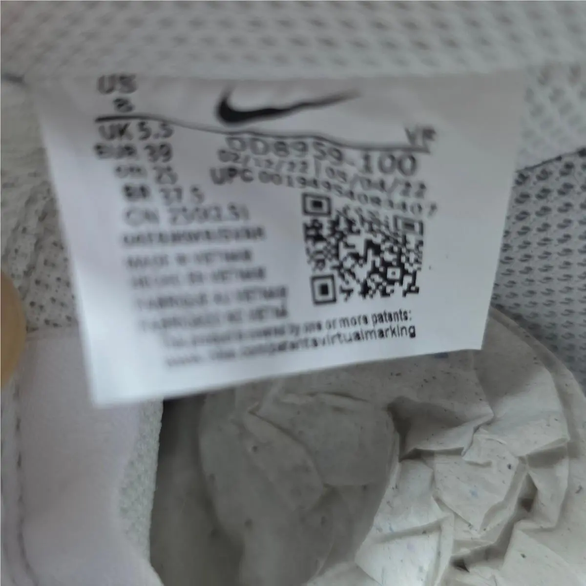Nike shoes - Nike Air Force 1 `07 - White 3