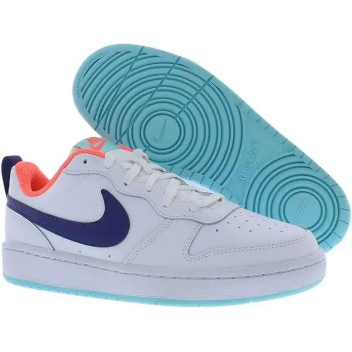 Nike shoes - Nike Court Borough - Court Borough - White/Blue 0