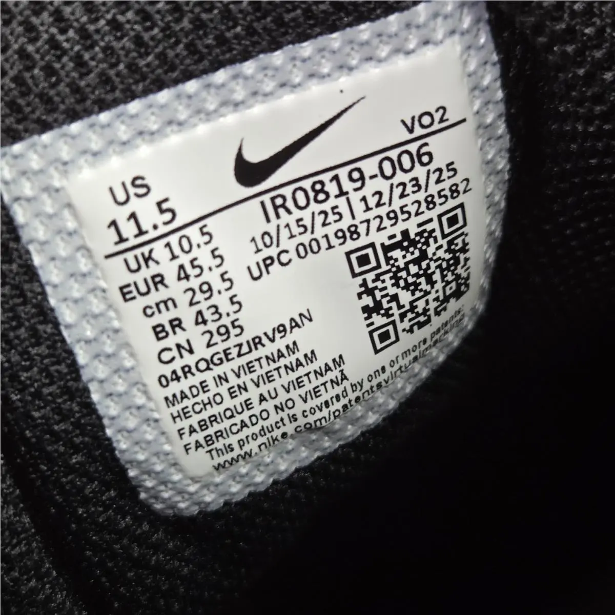 Nike shoes - Nike Air Max - Air Max - IR0819-006 - Black 8