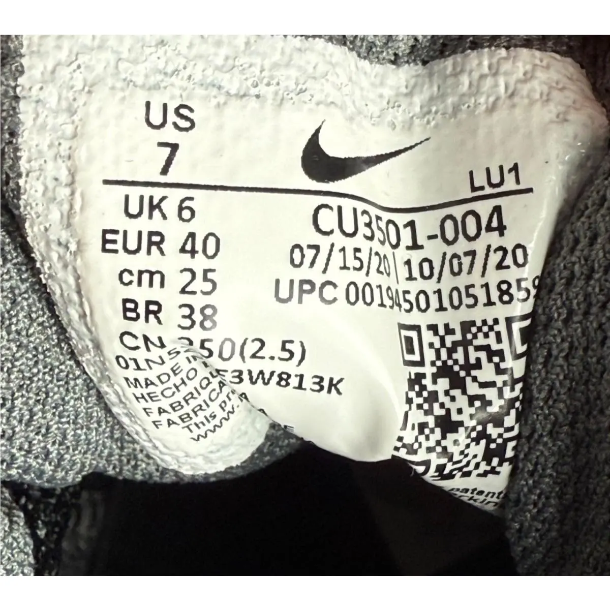 Nike shoes - Nike Fly.By - CU3501-004 - Black 10