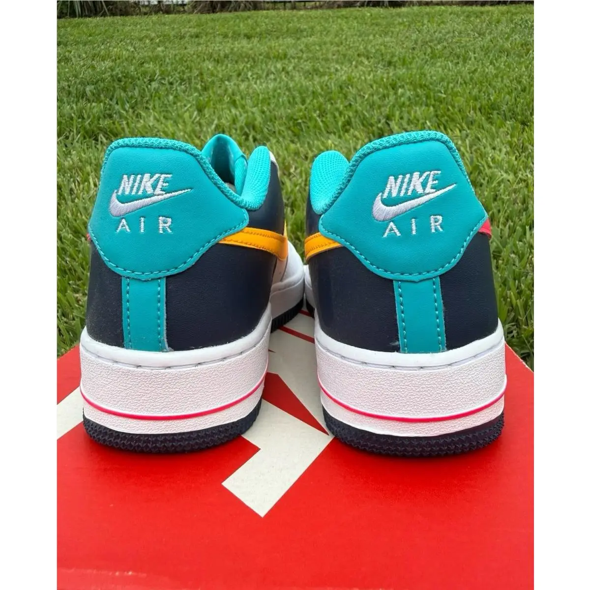 Nike shoes - Nike Air Force 1 - Air Force - white / multicolor 3