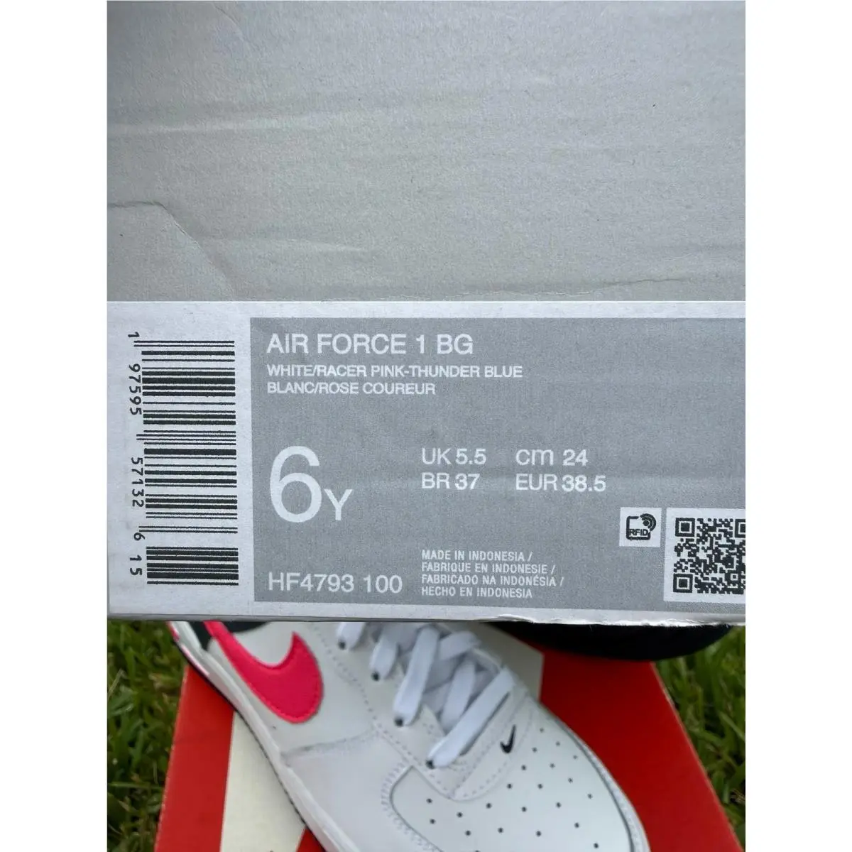 Nike shoes - Nike Air Force 1 - Air Force - white / multicolor 6