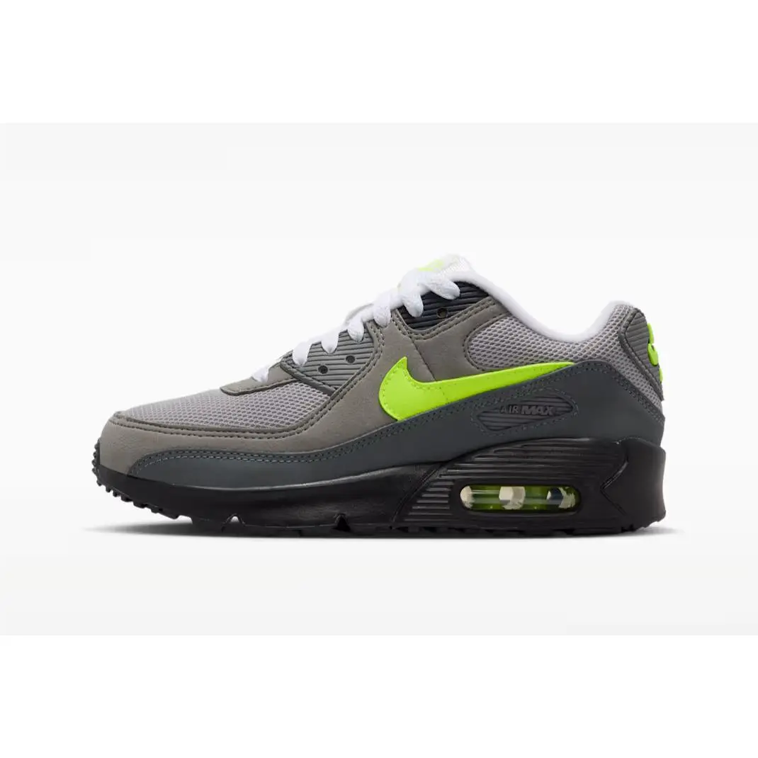 Nike shoes - Air Max 90 Neon 6.5 Y Iq7583-001 - Black 0