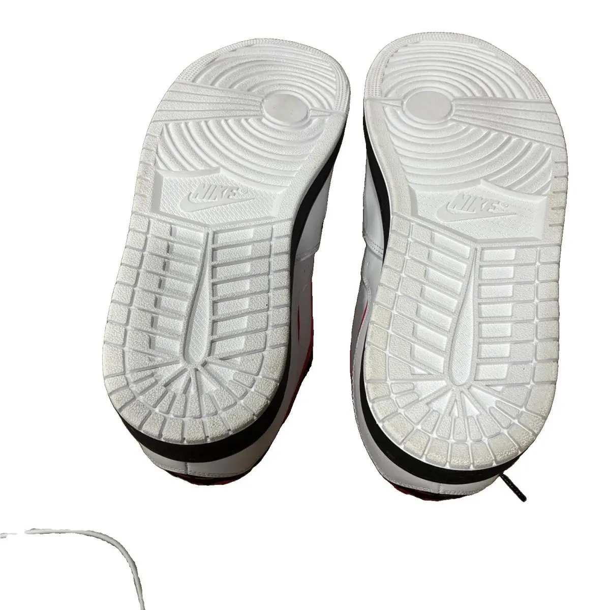 Nike shoes - Nike Dunk - Dunk - 304714-114 - White, Manufacturer: White/White-Varsity Red-Black-Neutral Grey 5