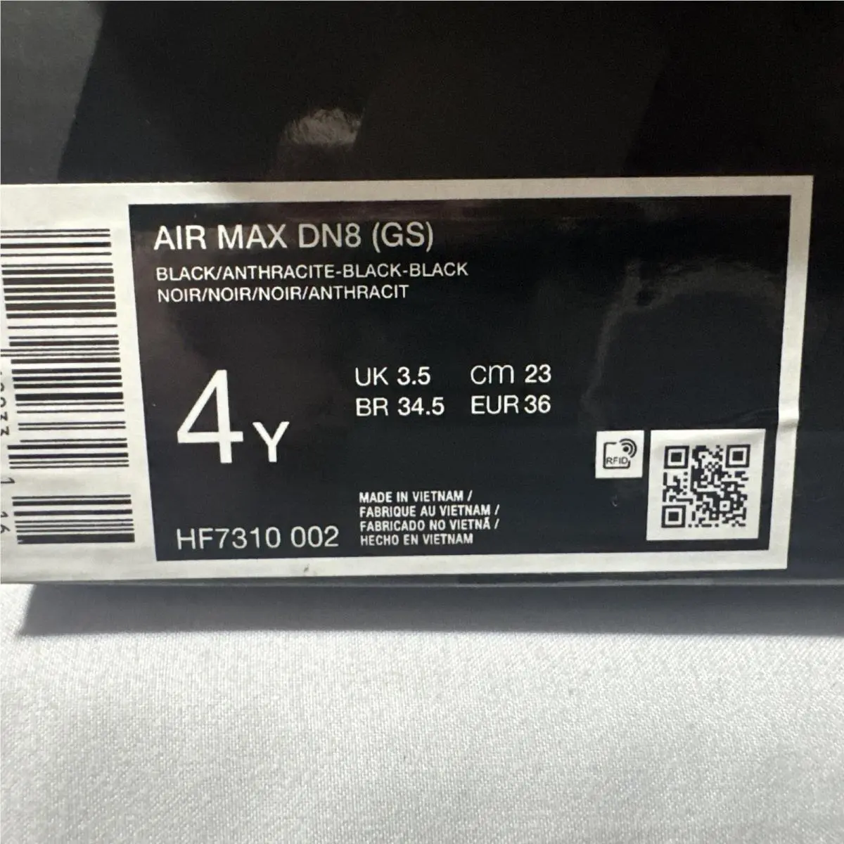 Nike shoes - Air Max Dn8 Gs Hf7310002 - Black 10