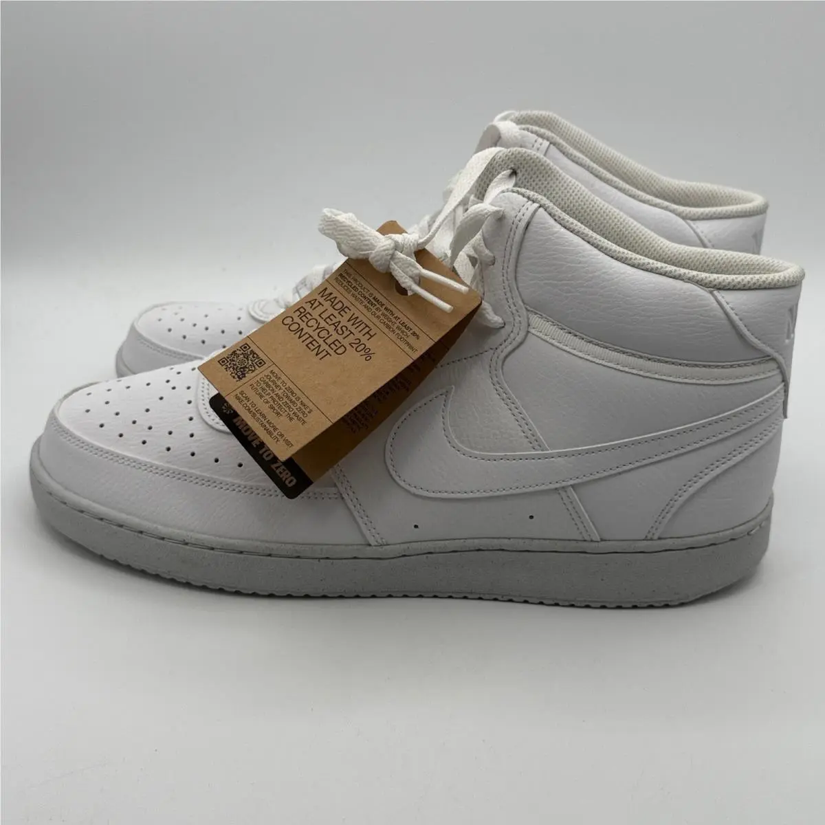 Nike shoes - Nike Court Vision Mid NN - White 2