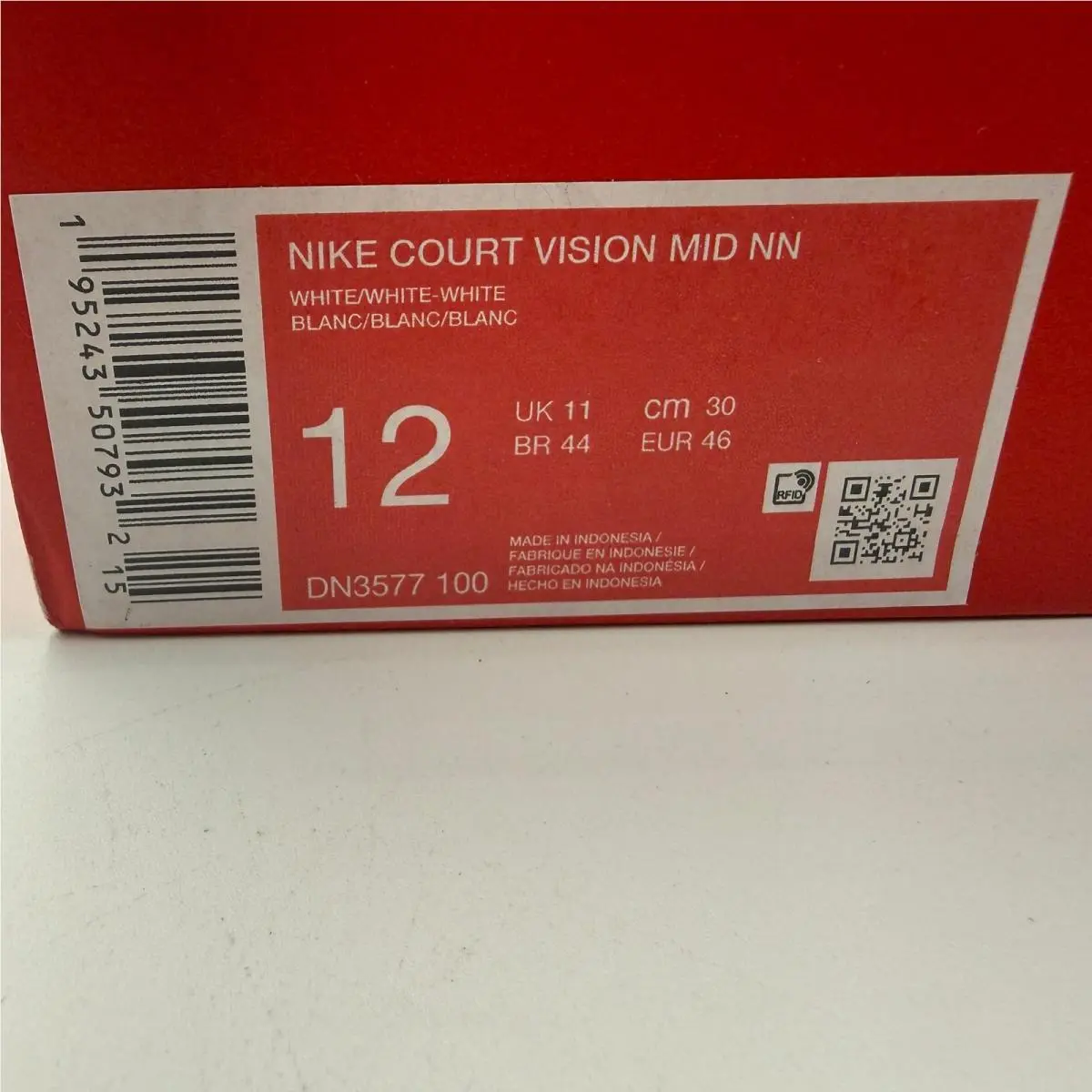 Nike shoes - Nike Court Vision Mid NN - White 0