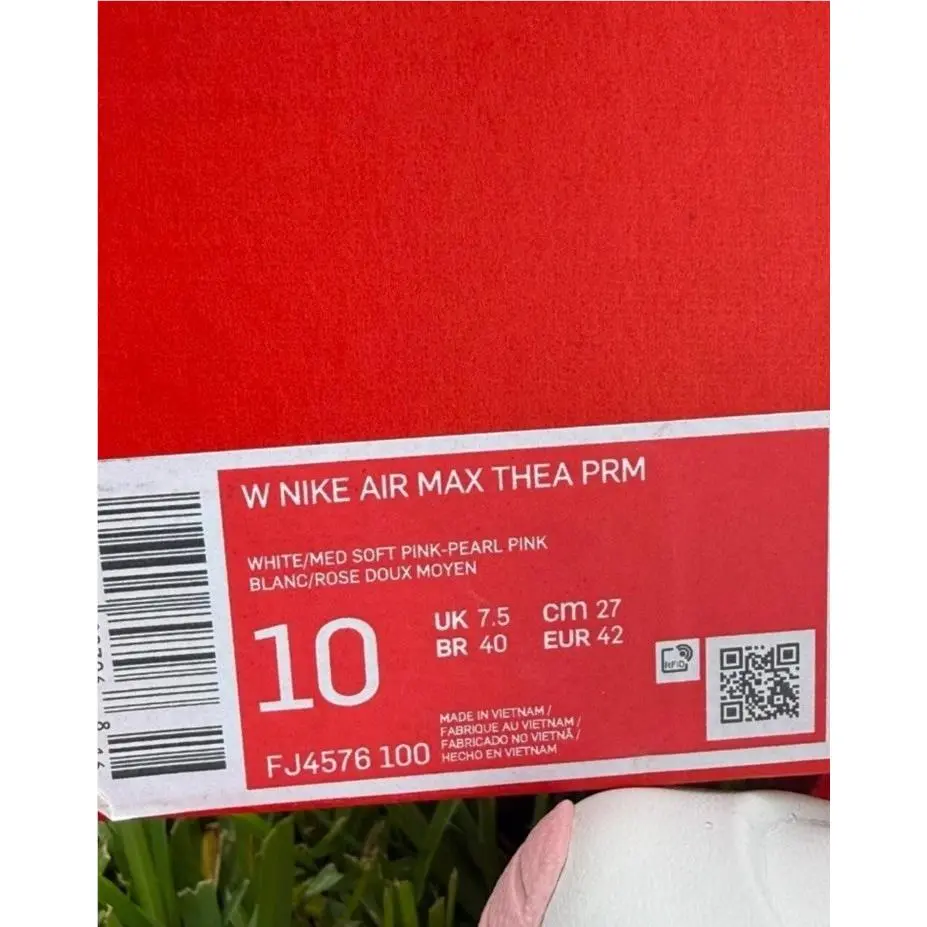 Nike shoes - Nike Air Max Thea - Air Max Thea - white / pink 6