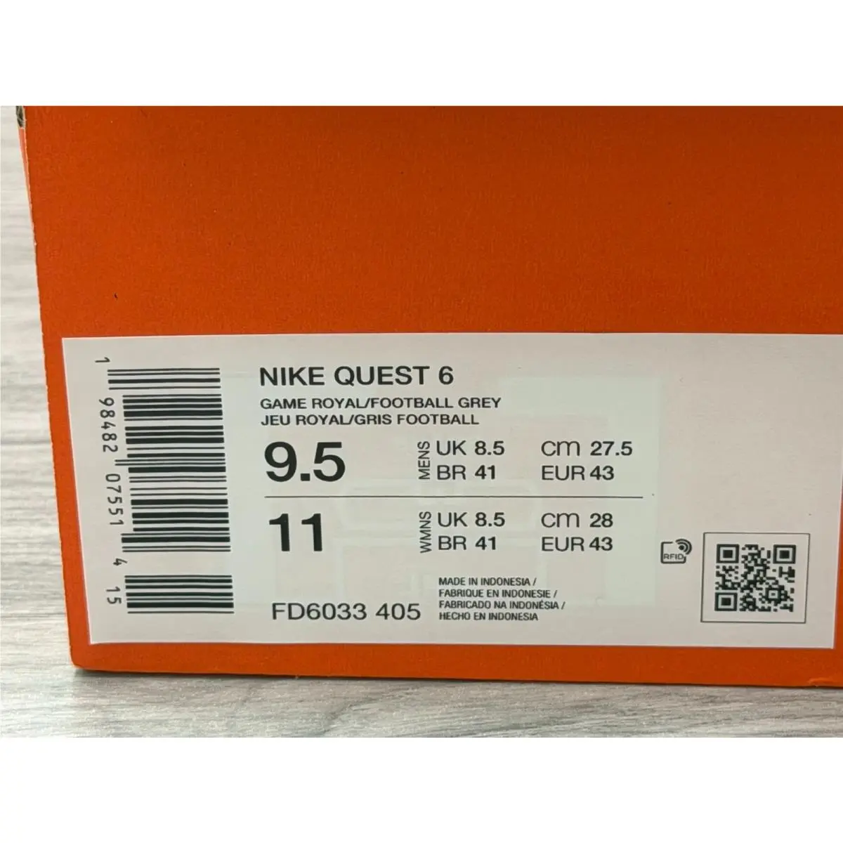 Nike shoes - FD6033405 - FD6033-405 - Blue 15