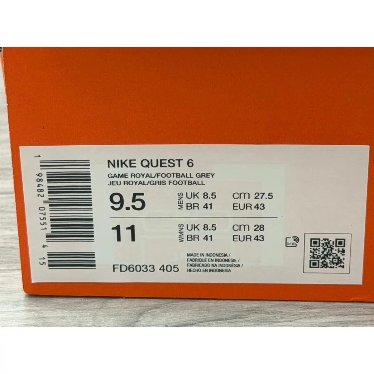 Nike shoes - FD6033405 - FD6033-405 - Blue 16