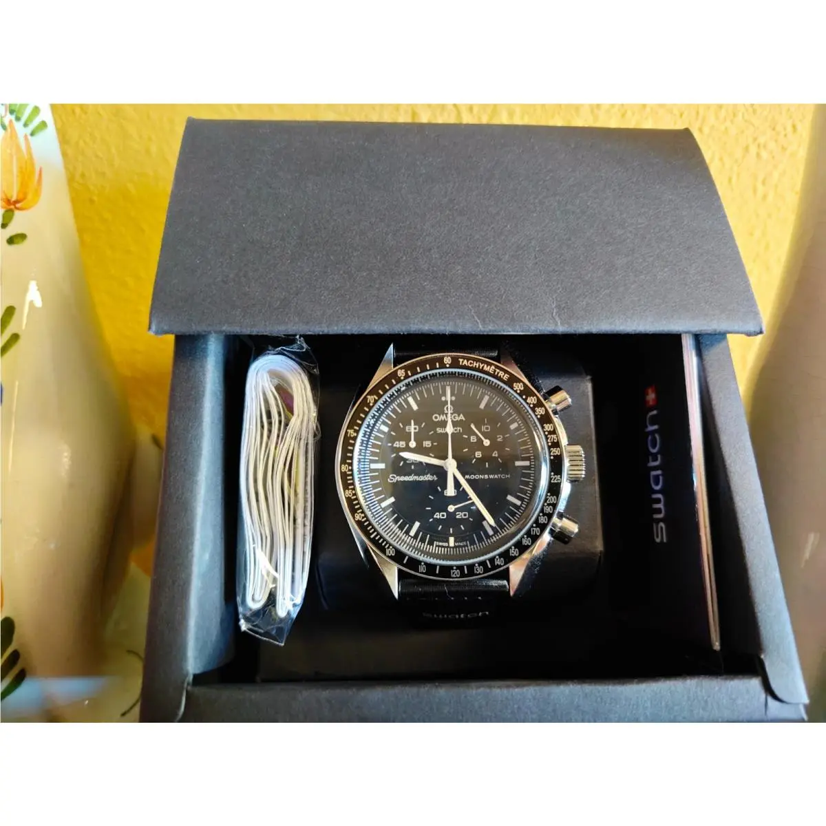 Omega x  Moonswatch Mission to Mercury Quartz Chronograph Custom Mod by Swatch
