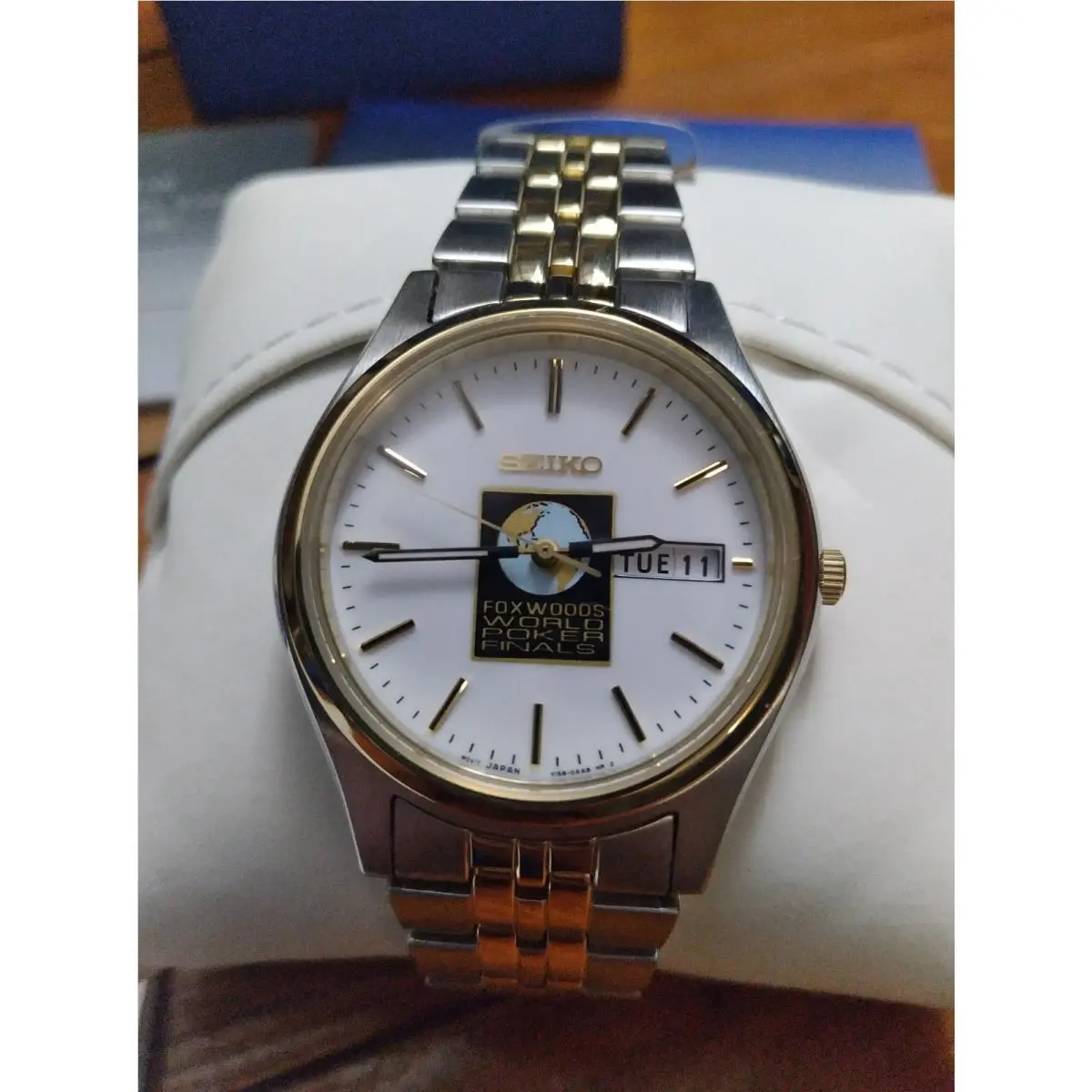 Mens  Watch - Foxwoods World Poker Finals - W/box Paperwork by Seiko