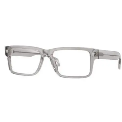 VE 3391 U Light Grey Transparent / Demo Lens 593 Size 54 Eyeglasses by Versace
