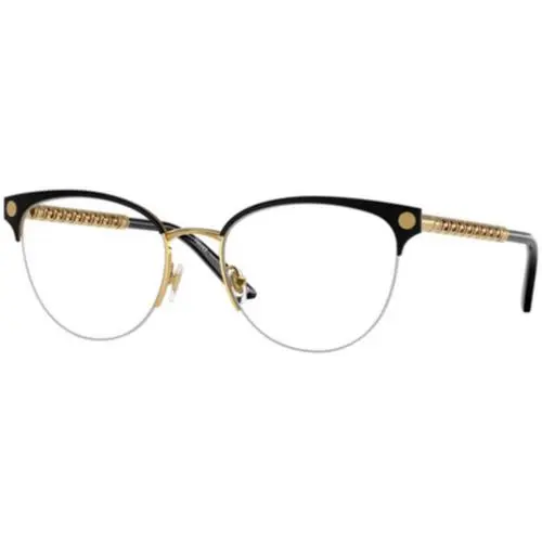 VE 1297 Gold/matte Black 1516 Size 53 Eyeglasses by Versace