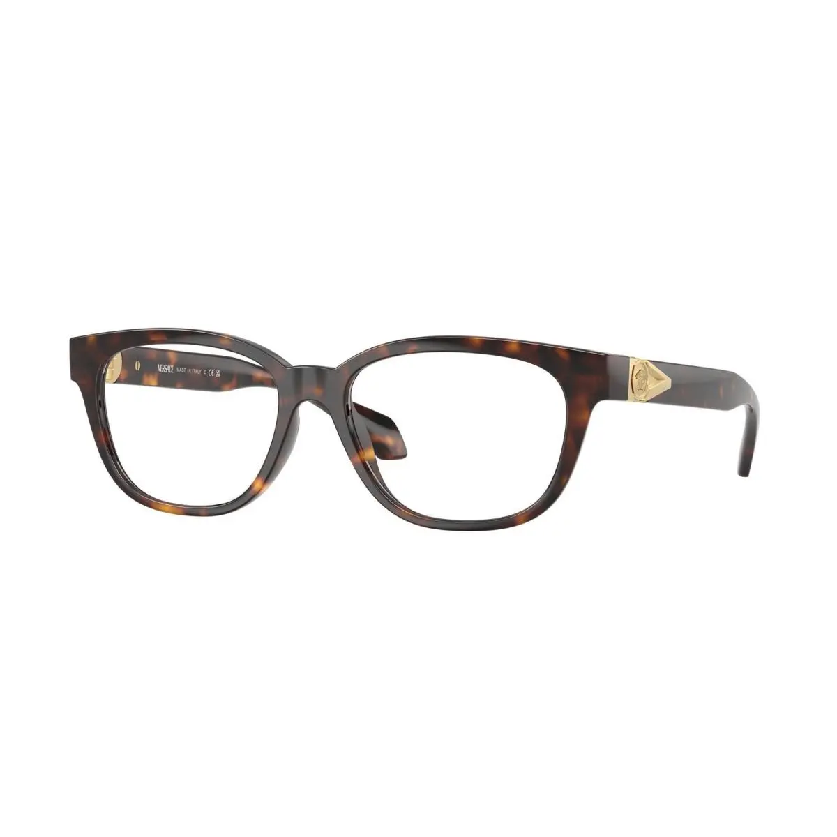 VE 3376 U Havana Demo Lens 108 Size 51 Eyeglasses by Versace