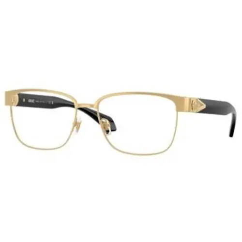 VE 1306 Gold Demo Lens 1002 Size 57 Eyeglasses by Versace