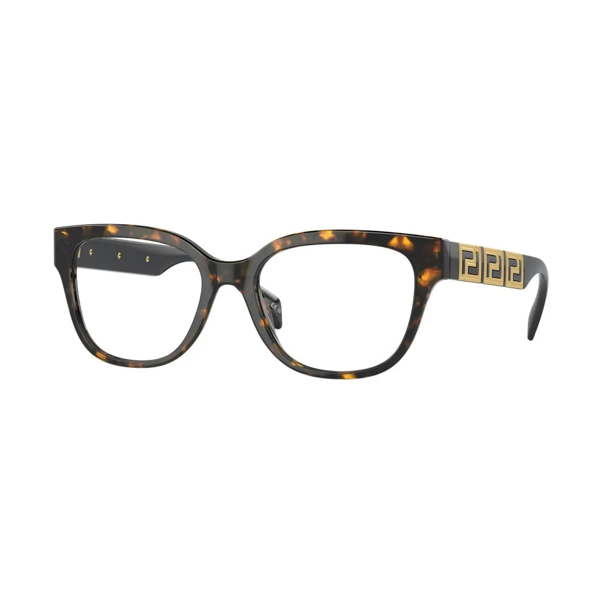 VE 3338 Havana 5404 Size 54 Eyeglasses by Versace