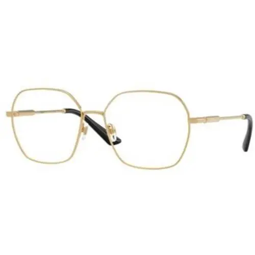 VE 1316 Gold Demo Lens 1002 Size 56 Eyeglasses by Versace