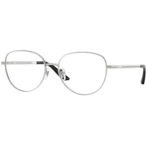 VE 1312 Silver Demo Lens 1001 Size 55 Eyeglasses by Versace