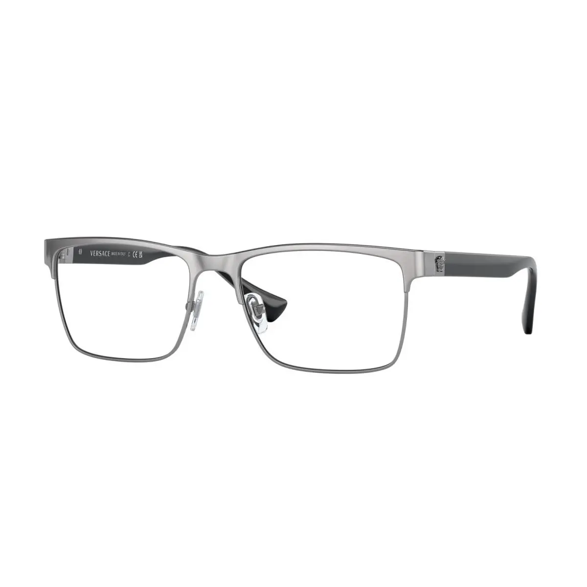 VE 1285 Gunmetal 1001 Size 58 Eyeglasses by Versace