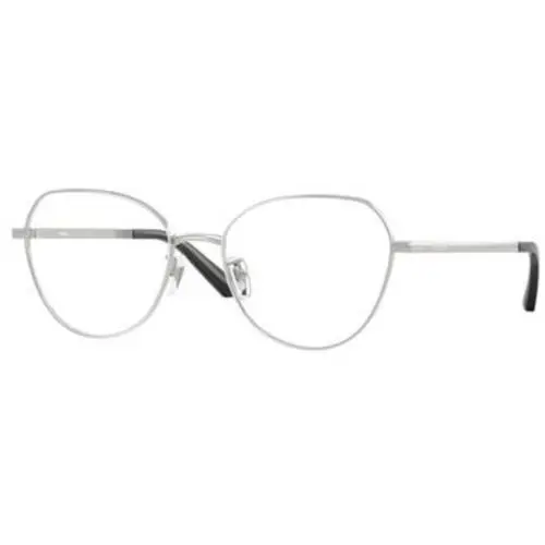 VE 1313 D Silver Demo Lens 1001 Size 55 Eyeglasses by Versace