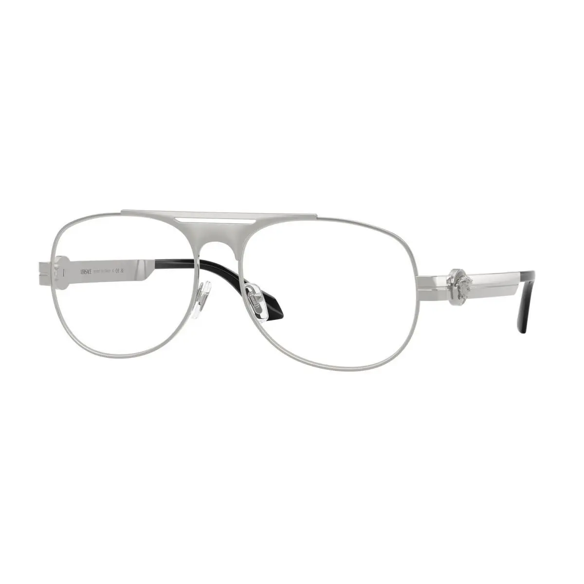 VE 1319 Silver / Demo Lens 1000 Size 58 Eyeglasses by Versace