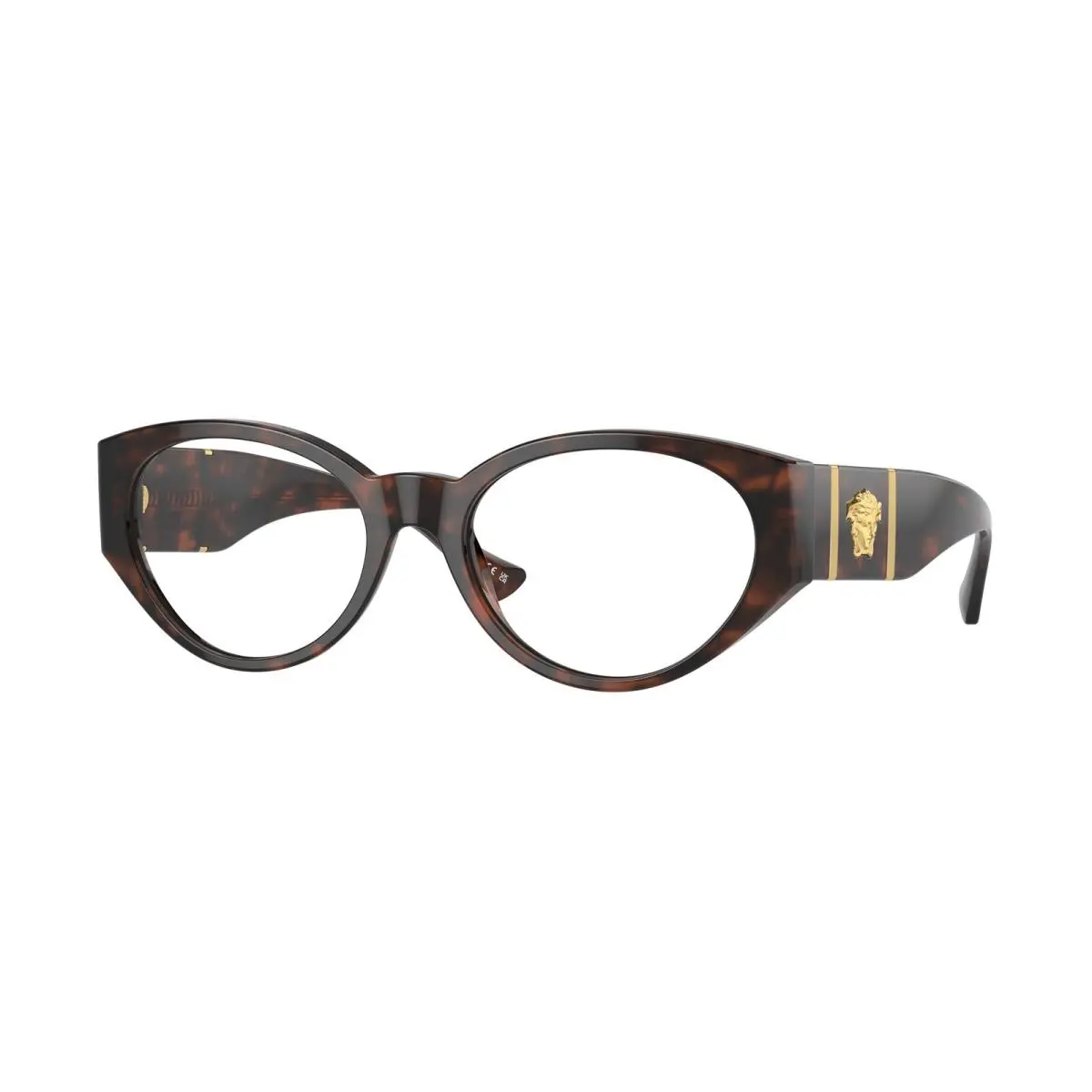 VE 3345 Havana 5429 Size 54 Eyeglasses by Versace