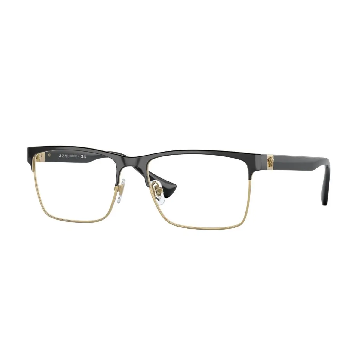 VE 1285 Black 1443 Size 58 Eyeglasses by Versace