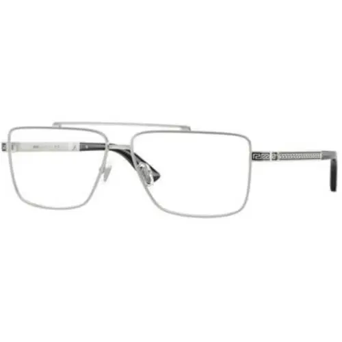 VE 1315 Silver Demo Lens 1000 Size 58 Eyeglasses by Versace