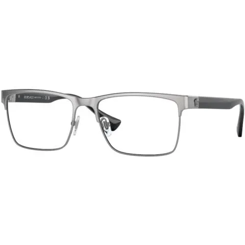 VE 1285 Gunmetal 1001 Size 56 Eyeglasses by Versace