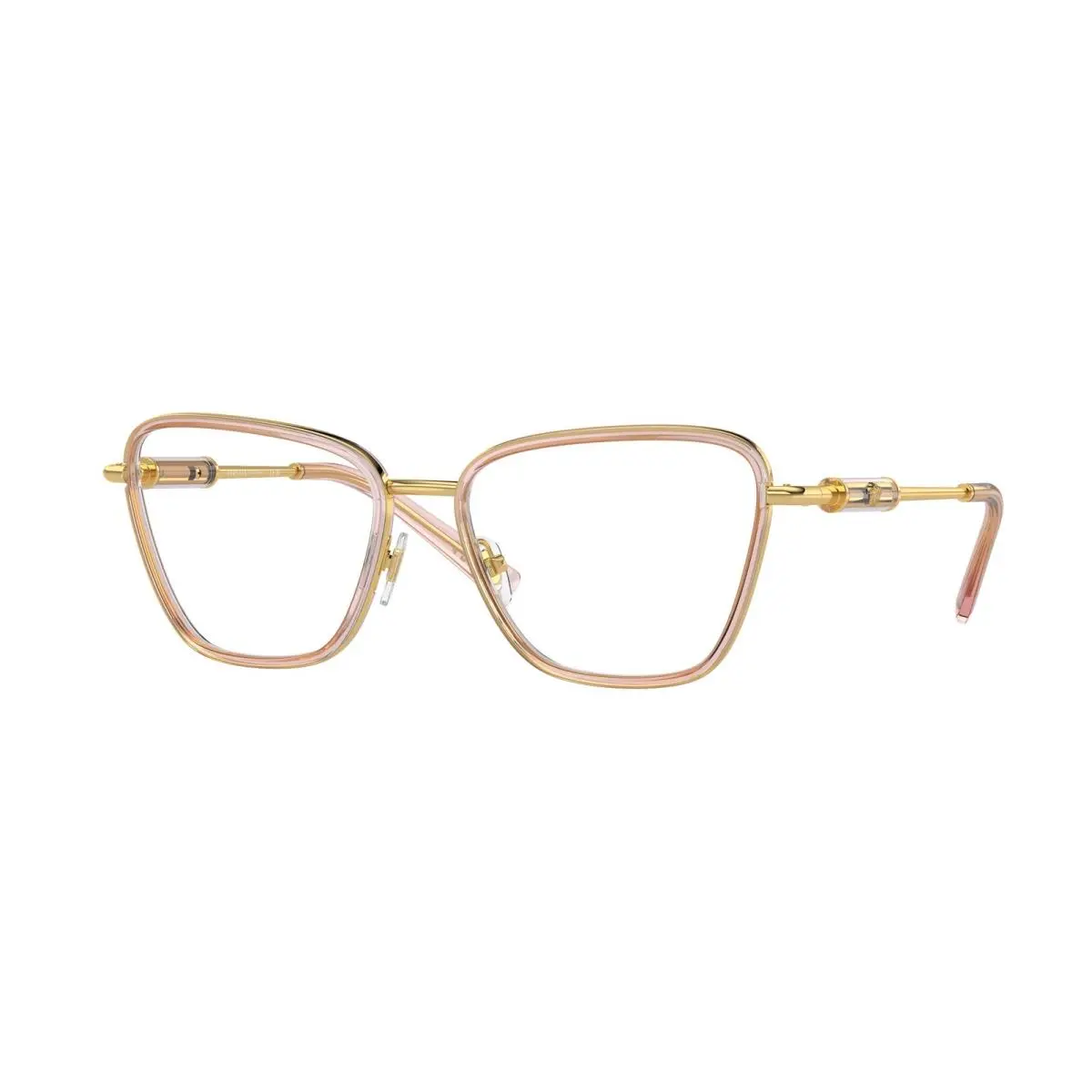 VE 1292 Peach Transparent 1507 Size 54 Eyeglasses by Versace