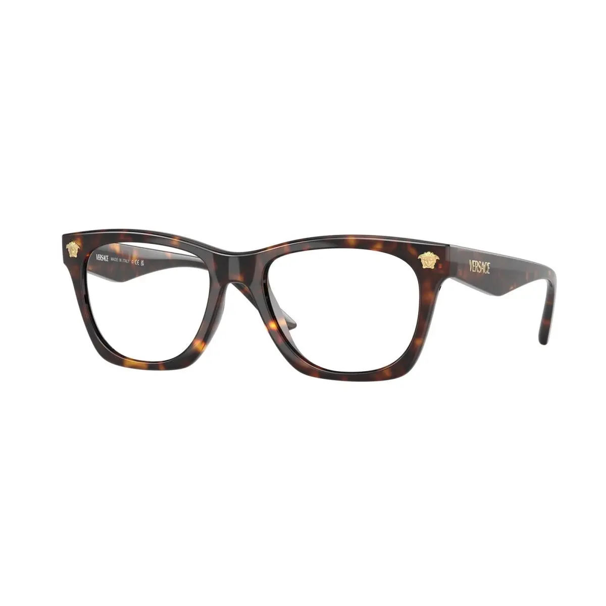 VE 3363 U Havana Demo Lens 108 Size 52 Eyeglasses by Versace