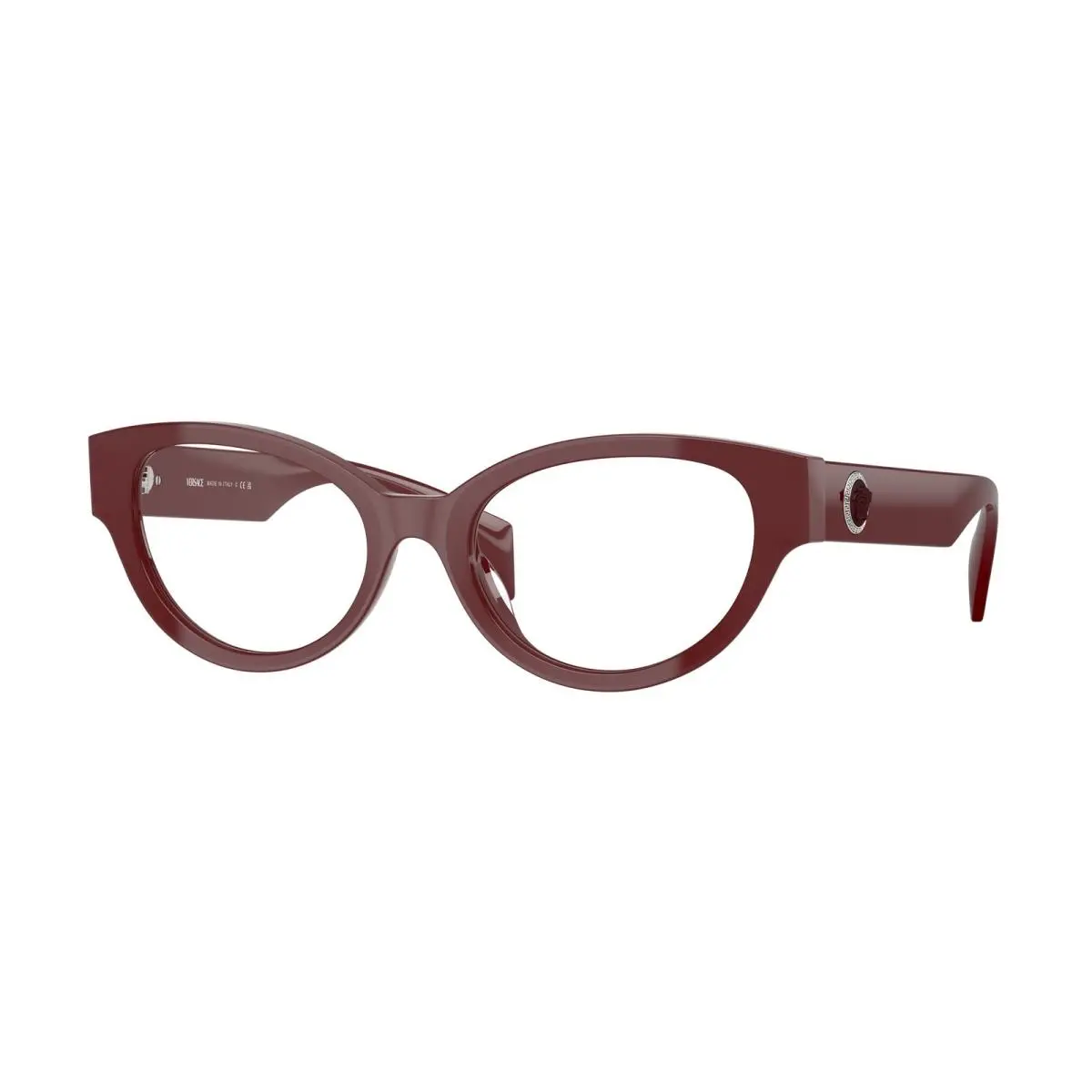 VE 3361 U Bordeaux 5487 Size 53 Eyeglasses by Versace