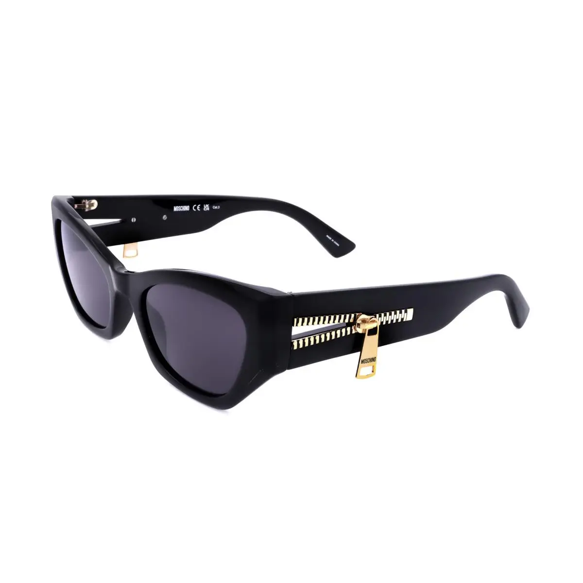 Women`s 55 mm Black Sunglasses MOS159-S-807-55 by Moschino