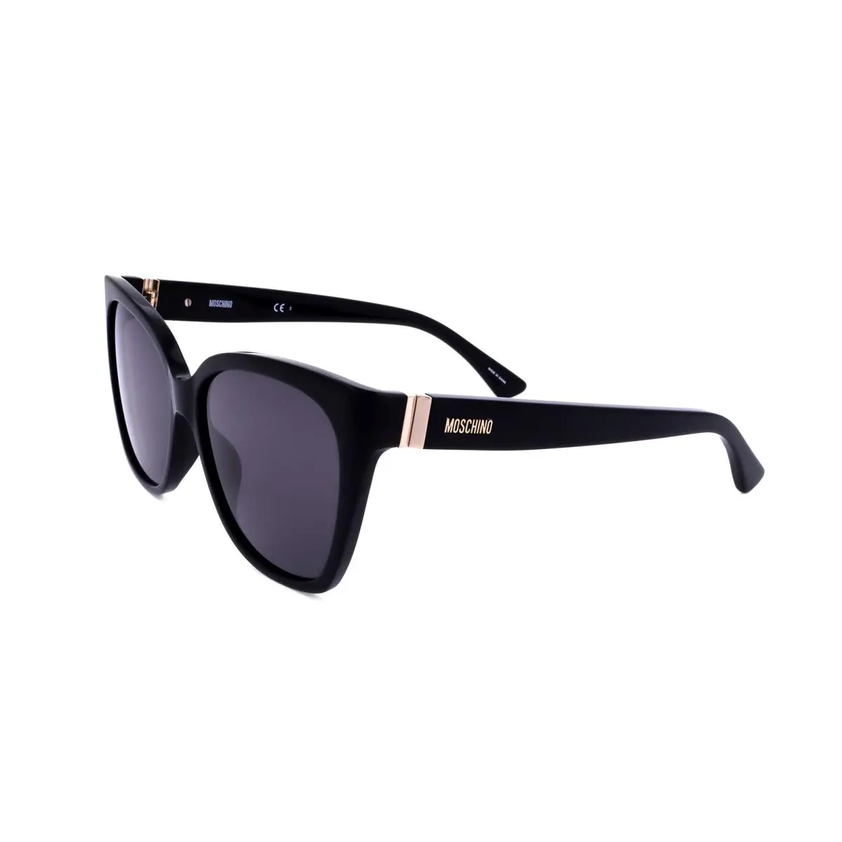 Women`s 55 mm Black Sunglasses MOS066-S-807-55 by Moschino