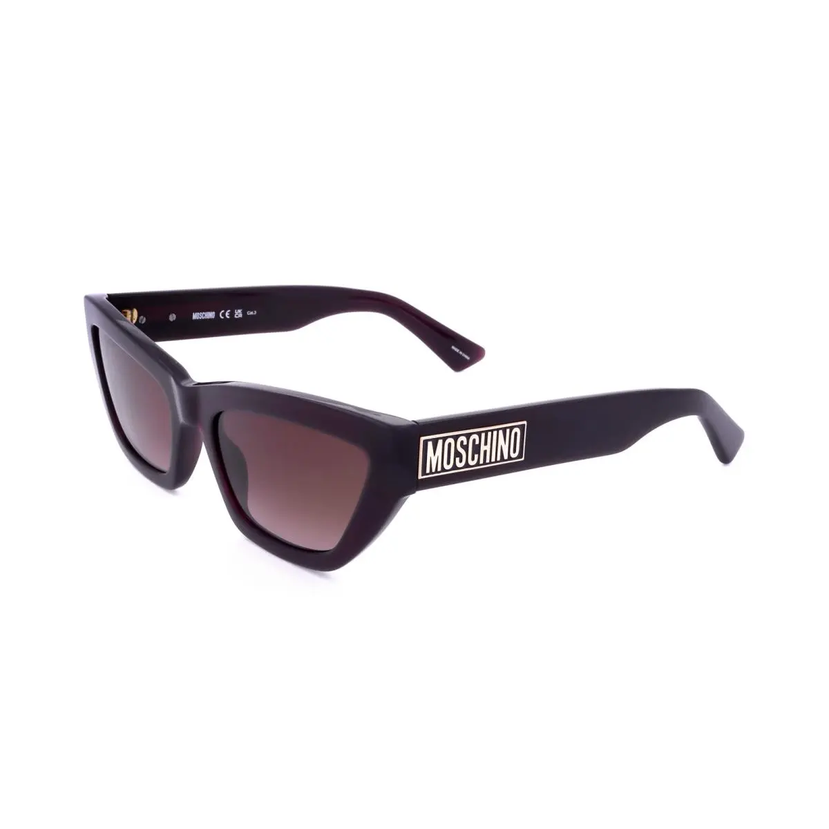 Women`s 55 mm Plum Sunglasses MOS182-S-0T7-55 by Moschino