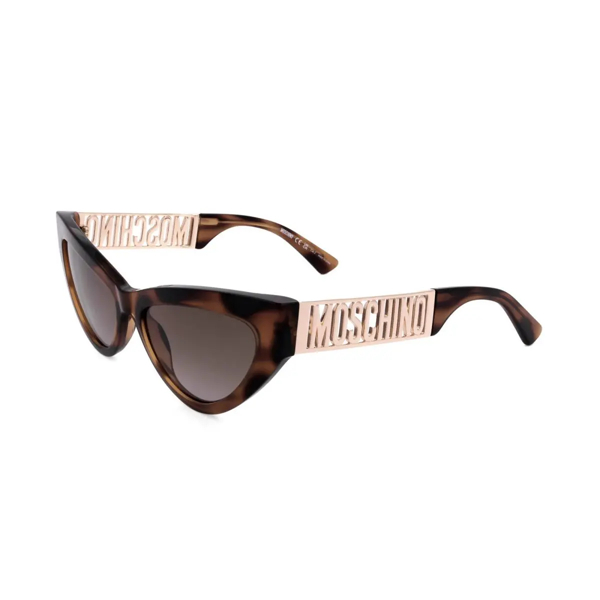 Moschino Women`s 55 mm Havana Sunglasses MOS170-S-086-55