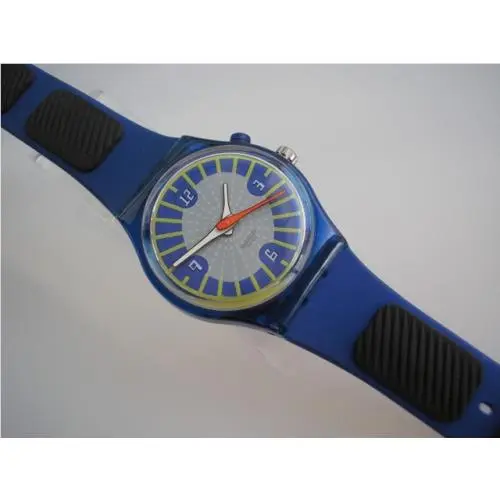 Anti-slip Unique Loomi  with Silicone Band Nib-rare by Swatch