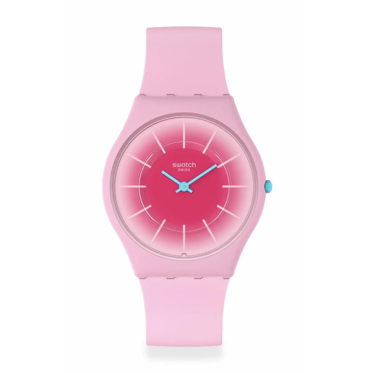 Skin Classic Biosourced Unisex Watch Casual Polymer Pink Quartz by Swatch