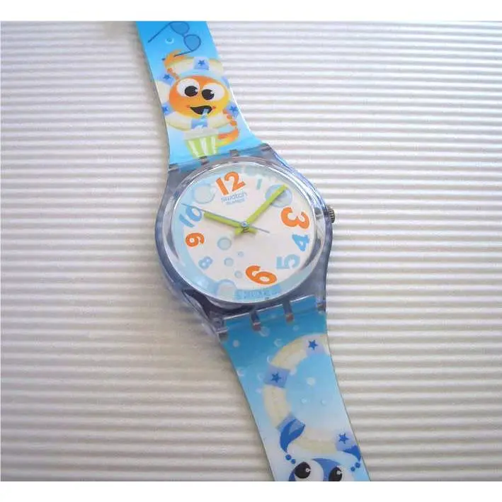 Captain Blue Whimsical Fantasy Under The Sea Critters  Nib-rare by Swatch