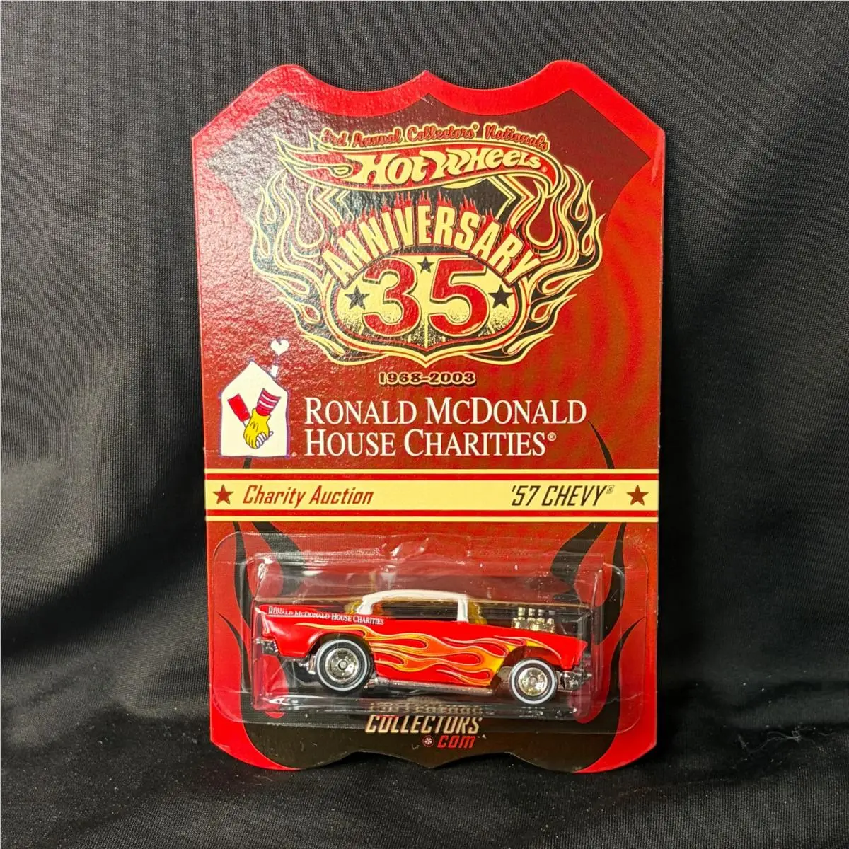 2003 35th Anniversary Mcdonald`s House Charity `57 Chevy Red