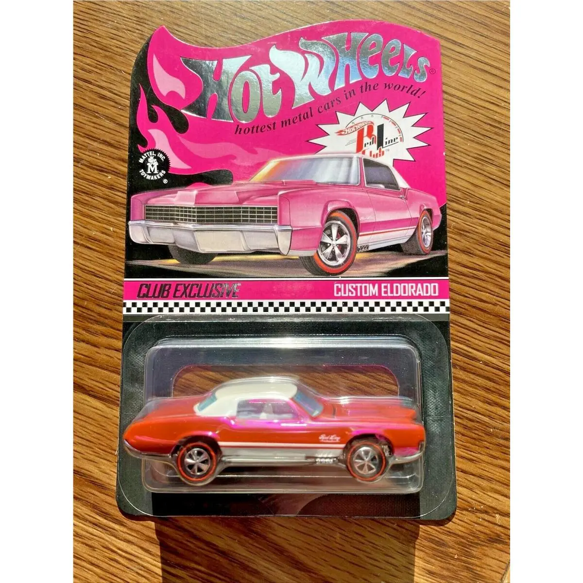 2021 Hot Wheels Rlc Exclusive Spectraflame Pink Custom Cadillac Eldorado Car